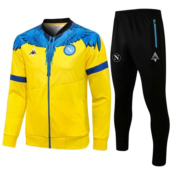 Trainingsanzug Napoli 2021-22 Gelb Blau